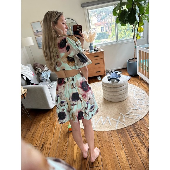 Karina Grimaldi Fleur Print Dress Medium NWT - Picture 7 of 11